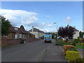 Bin day in Sauchie Place