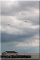 Spitfire and Hurricane at the Air Show, Clacton, Essex