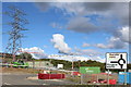 Site access at Electricity Sub Station east of Faifley