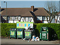 Inadequate recycling bins