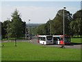 Buses passing, Russells Hall Road, Dudley