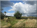 Footpath junction west of Hartshead Inn