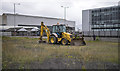 Backhoe digger, Belfast