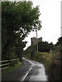 Approaching Kilclief Castle from the north along Shore Road