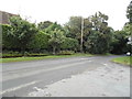 Denham Lane at the junction of The Warren