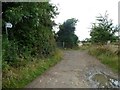 Public bridleway to Wickhamford