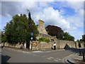 Road junction, Llandaff High Street