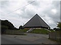 Ompton pyramid shaped pumping station