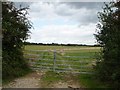 SP2205 : Gated track, north of Filkins Farm by Christine Johnstone