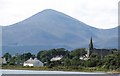 Dundrum village with Slieve Donard in the background