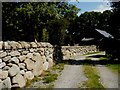 Dry stone wall near Rowen