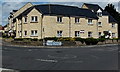 Faded mini-roundabout in Malmesbury