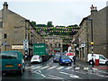 Victoria Street decorated for the Tour-de-France