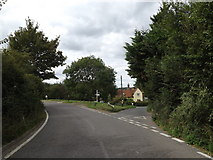 TL9836 : B1068 Polstead Street, Stoke By Nayland by Geographer