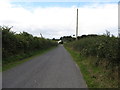 View SW along the Ballyhosset Road toward Ballee