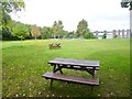 Wareham, outdoor seating area