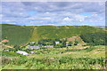 On Leap Hill looking down to Wester Essenside