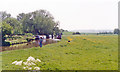 Southward on Oxford Canal at Somerton, 1992