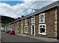 Long row of houses, David Street, Blaengarw