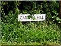 Carters Hill sign