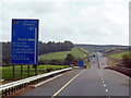 S0281 : The M7 / E20 towards junction 23 by Ian S