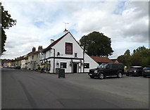 TM0433 : Lower Street & The Black Horse Public House by Geographer