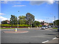 Roundabout at north end of Church Avenue, Humberston