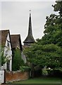 The approach to Ilmer church (1)