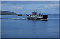 NR9251 : Ferry and PS Waverley approaching Lochranza by sylvia duckworth