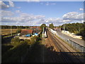 Ashtead station from the footbridge