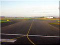 NS3726 : Taxiway at Prestwick Airport by M J Richardson