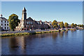 Flood defences under construction