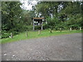 The entrance to Bookham Common on Bookham Road