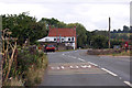 Junction of Castle Lane on B3139