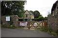 Entrance to Donington le Heath Manor