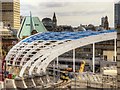 SJ8499 : New Roof Construction, Manchester Victoria Station by David Dixon