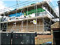 House being built in rear garden of 331 High Street