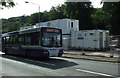 Bus passing Woodhall Square