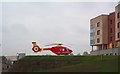 Midlands Air Ambulance at the University Hospital of North Staffordshire