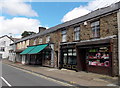 Oxford Street shops near the corner of Alexandra Road, Pontycymer