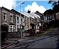 Houses at the top end of Ivor Street, Pontycymer