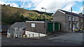 Pair of lockup garages in Pontycymer