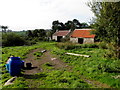 Ruined farm buildings, Laghtfoggy