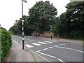 Crossing at Heatherhayes junction, Belstead Road