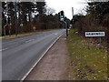 Hawkwell boundary sign