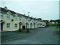 Modern terraced housing at Cloughan Court, Camlough