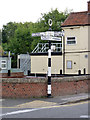 Fingerpost, Main Street/Southgore Lane, North Leverton