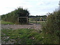 Gate into a field