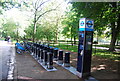 Cycle hire, Holland Park