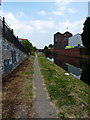 Towpath back towards Golden Hillock Road